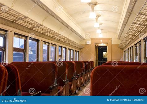 Interior Of A Pullman Train Of 1930's Royalty Free Stock Images - Image ...