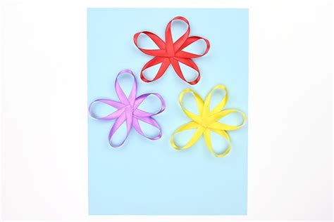 Ribbon Flowers Craft | Easy Flower Craft for Mother's Day