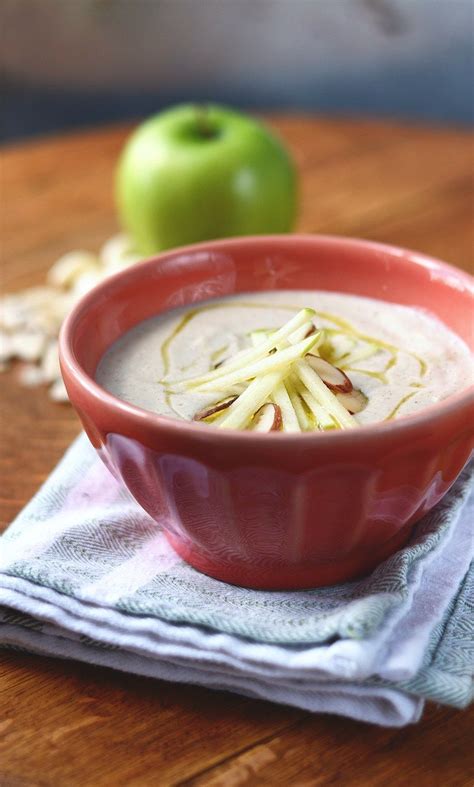 Ajo Blanco is a savory cold soup made with almonds and garlic from ...