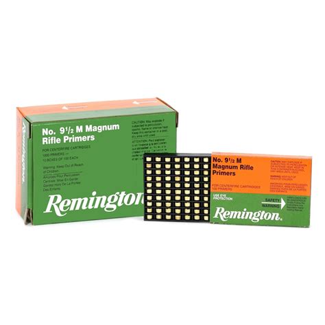 Remington Large Rifle Magnum Primers #9-1/2M Box of 1000 - Deals