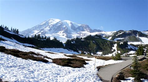 Breathtaking views at Mount Rainier