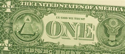 The Secret Symbols on the Back of the Dollar Bill | In god we trust ...