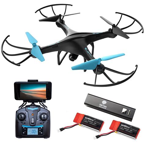 Détails sur Force1 Drones With Camera U45W-A Wi-Fi FPV Quadcopter Blue ...