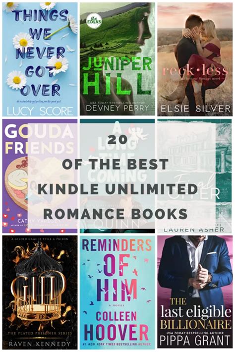 20 of the Best Kindle Unlimited Romance Books - Everyday Eyecandy