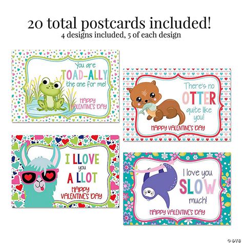 Funny Animal Postcards 20pc. by AmandaCreation | Oriental Trading