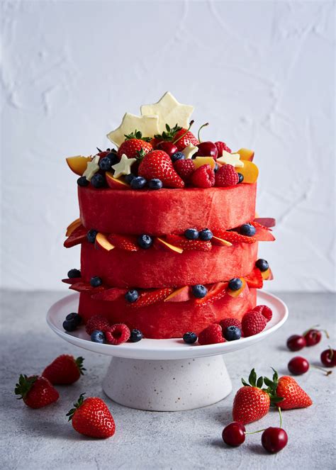 Recipe For Watermelon Cake Masterpiece - Food Wine Travel