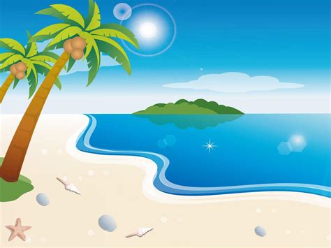 Cartoon Beach Wallpapers - Top Free Cartoon Beach Backgrounds ...