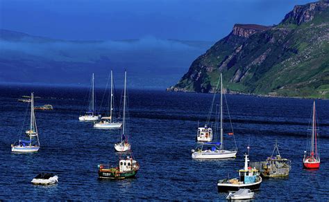 Portree Harbour Photograph by Elvis Vaughn - Fine Art America