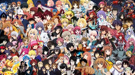 Anime Collage 1920x1080 Wallpapers - Wallpaper Cave