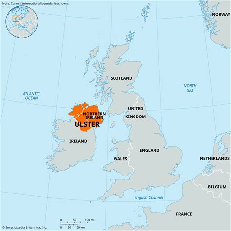 Map Of Irish Clans