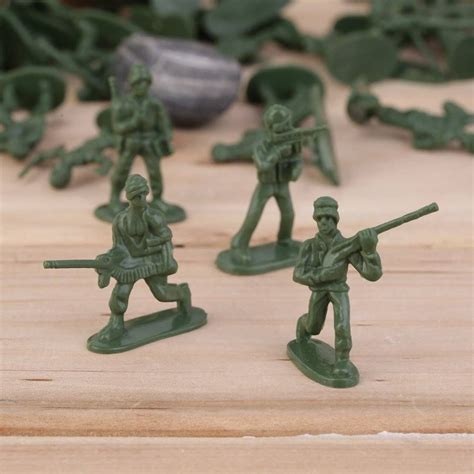 Acheter / Pack Militaire Jouets En Plastique Soldats Armée Hommes ...