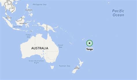 Where Is Tonga Located? Location Map, Geography, Facts