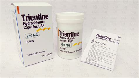 Trientine Hydrochloride Capsules USP - Wilson’s disease - Taj Generics ...