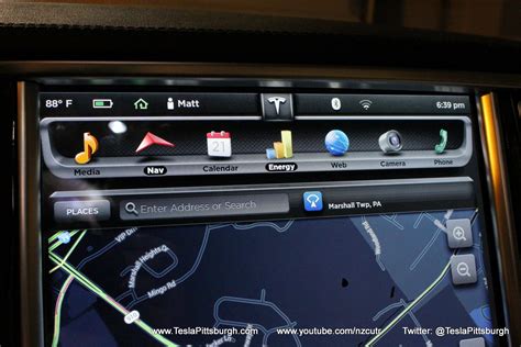 Tesla Firmware 6.0 Updates Dashboard Display