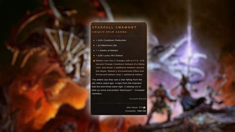 Diablo 4 Starfall Coronet location: How to get this Unique Helm