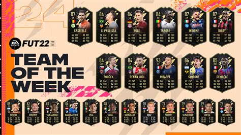 EA Sports adds TOTW 24 to FIFA 22 Ultimate Team - Dot Esports