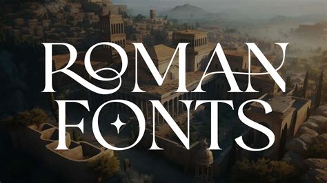 28 Roman Fonts That Would Blow Your Mind! | HipFonts