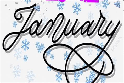 Welcome January Snow Flakes GIF | GIFDB.com