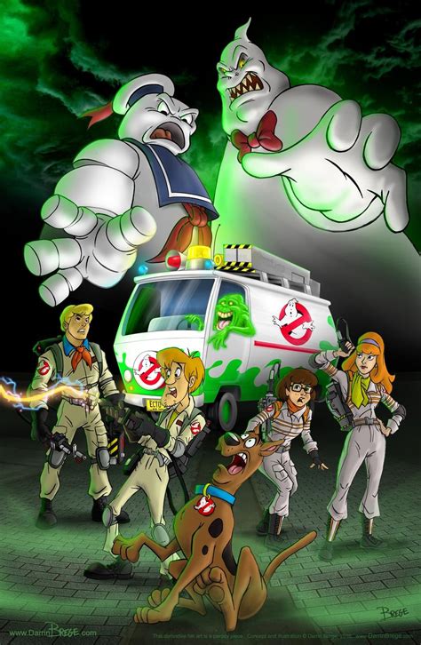 Scooby and the gang as Ghostbusters old and new! by darrinbrege on ...