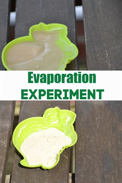 Evaporation Experiment - Weather Science for Kids