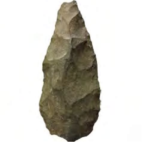 Hand-axe, Lower Paleolithic, 1.2 MYA, Olduvai Gorge, British Museum ...