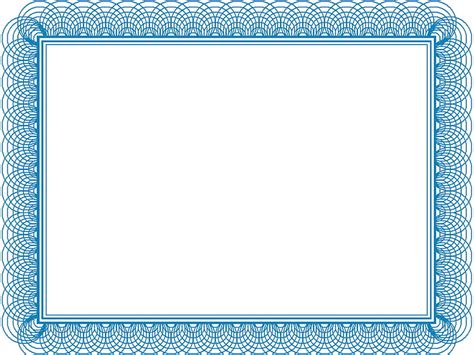 Blue renaissance border, certificate border HD wallpaper | Pxfuel