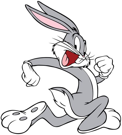 Bugs Bunny Transparent PNG Clip Art Image | Bugs bunny cartoons, Funny ...