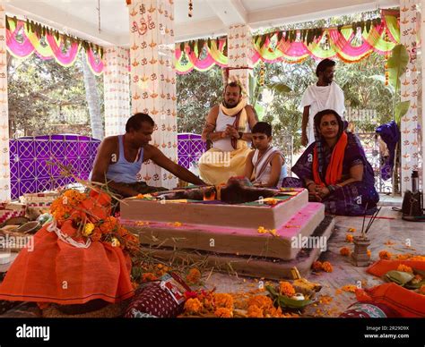 Thread ceremony or upanayana ceremony at sunya mandap kupari odisha by ...