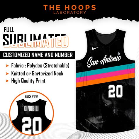 THL San Antonio Spurs "Fiesta-Themed" City Edition Full Sublimation ...