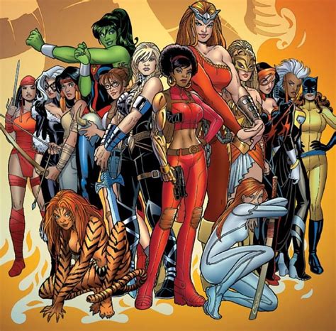 Women of Marvel by Amanda Conner * | Female marvel superheroes, Batman ...