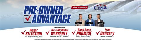 Casa Pre-Owned Advantage at Casa Buick GMC in El Paso, TX