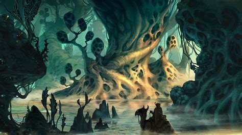 ArtStation - Creepy Swamp