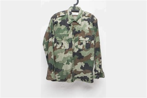 Yugoslavian Heavyweight Camouflage Shirt » Forest Army Surplus ...