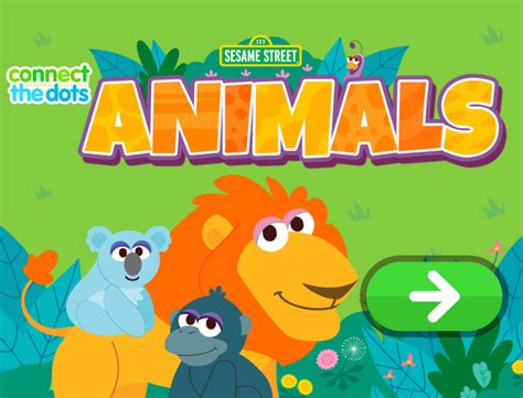 Sesame Street: Connect the Dots: Animals (Online Games) | Soundeffects ...