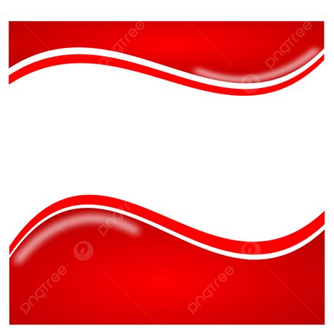 Creative Red Curve Banner Shapes, Banner Shapes, Curve, Wave PNG ...