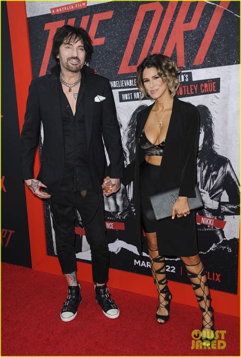 Tommy Lee & Wife Brittany Furlan Pack on the PDA at 'The Dirt' Premiere ...