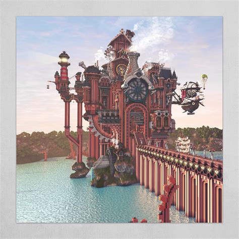 V G - Minecraft Steampunk Castle