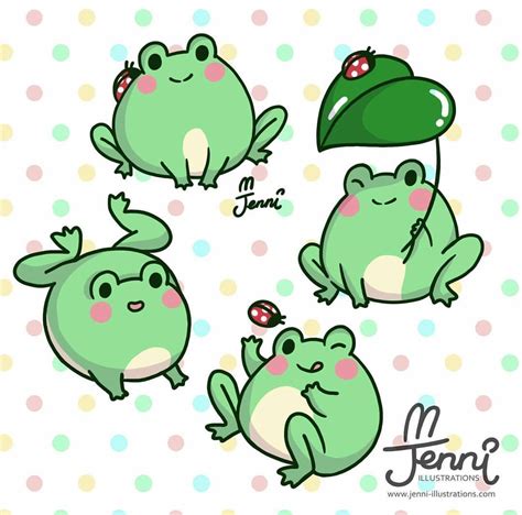 Cartoon Frogs To Draw