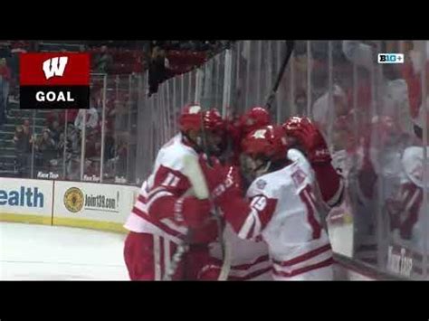 Wisconsin Hockey || Highlights vs Michigan (11/3/23) - YouTube