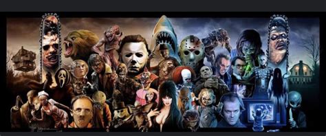 Great horror characters | Horror movie art, Scary movies, Horror icons