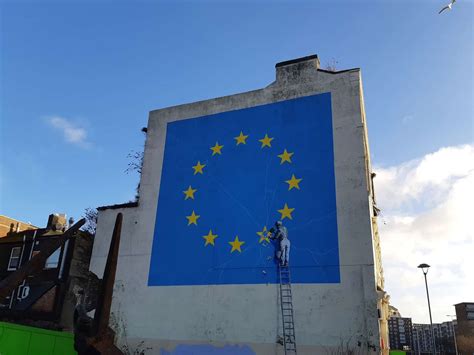 Banksy Brexit mural in Dover priced at £1million