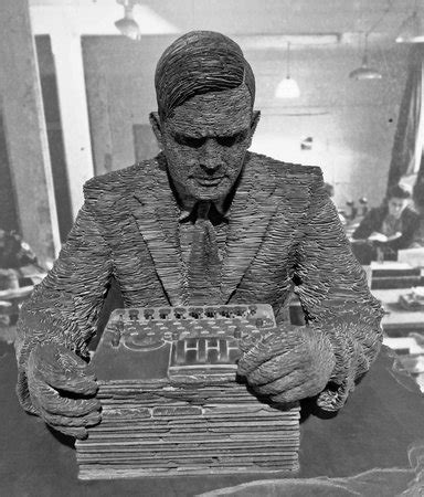 Statue of Alan Turing, Bletchley Park - Picture of Bletchley Park ...