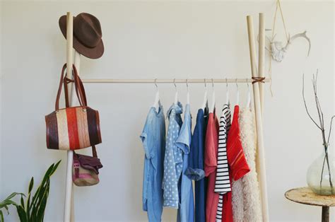 DIY Clothing Rack - A Beautiful Mess