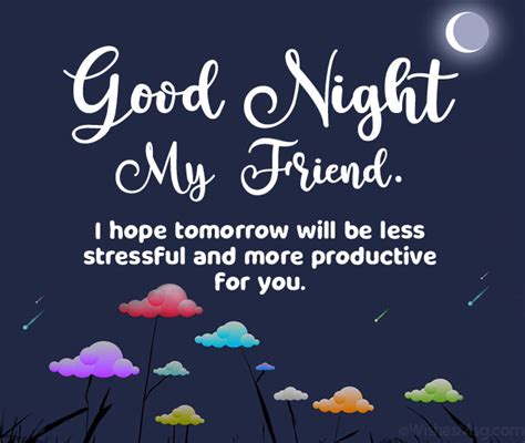 70+ Good Night Messages For Friends – Wishes and Quotes ...