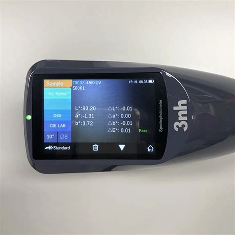 45/0 Precise Handheld Spectrophotometer To Replace BYK Gardner Spectro ...