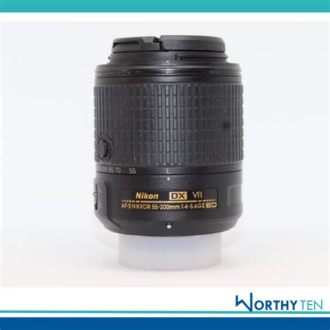 Nikon 55-200mm With F/4-5.6G Lens (LOCK) - Worthyten