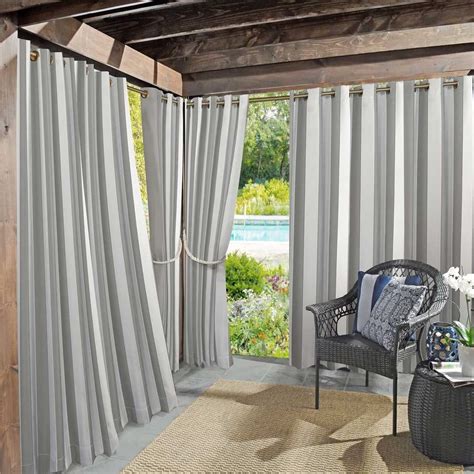 20 Best Valencia Cabana Stripe Indoor/outdoor Curtain Panels