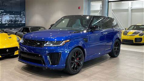 2022 Range Rover Sport SVR - Revs + Walkaround in 4K - YouTube