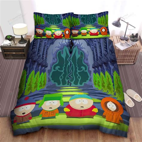 South Park Main Kids On The Alien Ship Bed Sheets Spread Comforter ...