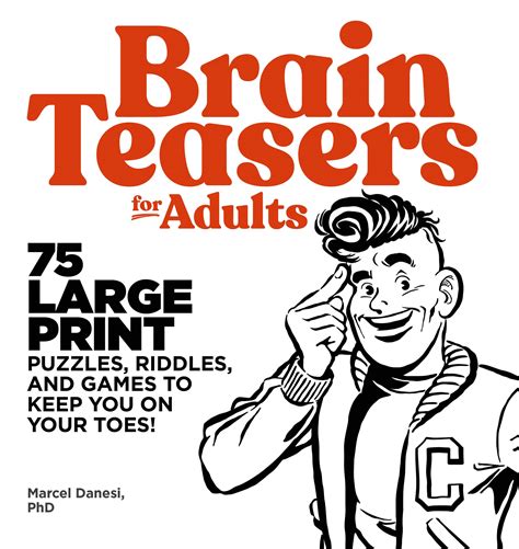 Free Read [PDF] Brain Teasers for Adults 75 Large Print Puzzles Riddles ...